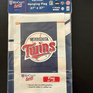 Minnesota Twins New Vertical Flag – 27” x 37” (WinCraft Sports)